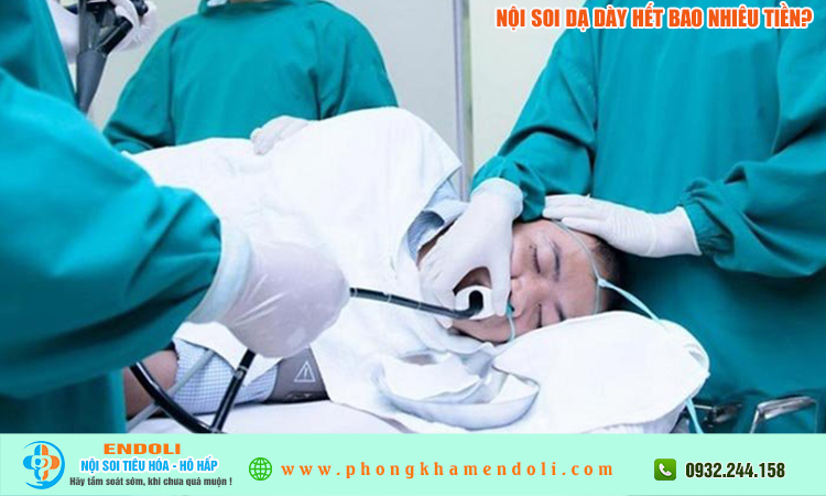 Nội soi dạ dày hết bao nhiêu tiền?